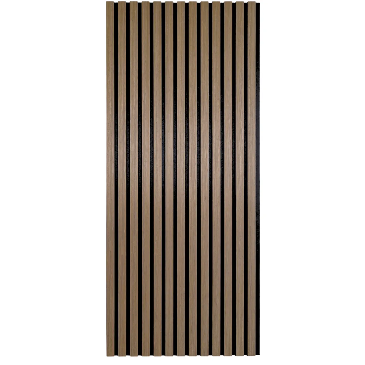 Nimara Akustikpanel i røget egetræsfiner 1200x520x18 mm* Akustikpaneler I Sort|Akustikpaneler I Røget Eg
