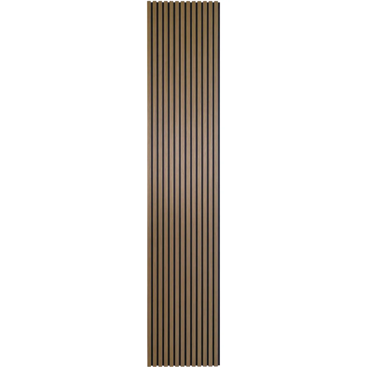 Nimara Akustikpanel i røget egetræsfiner 2600x520x18 mm* Akustikpaneler I Sort|Akustikpaneler I Røget Eg