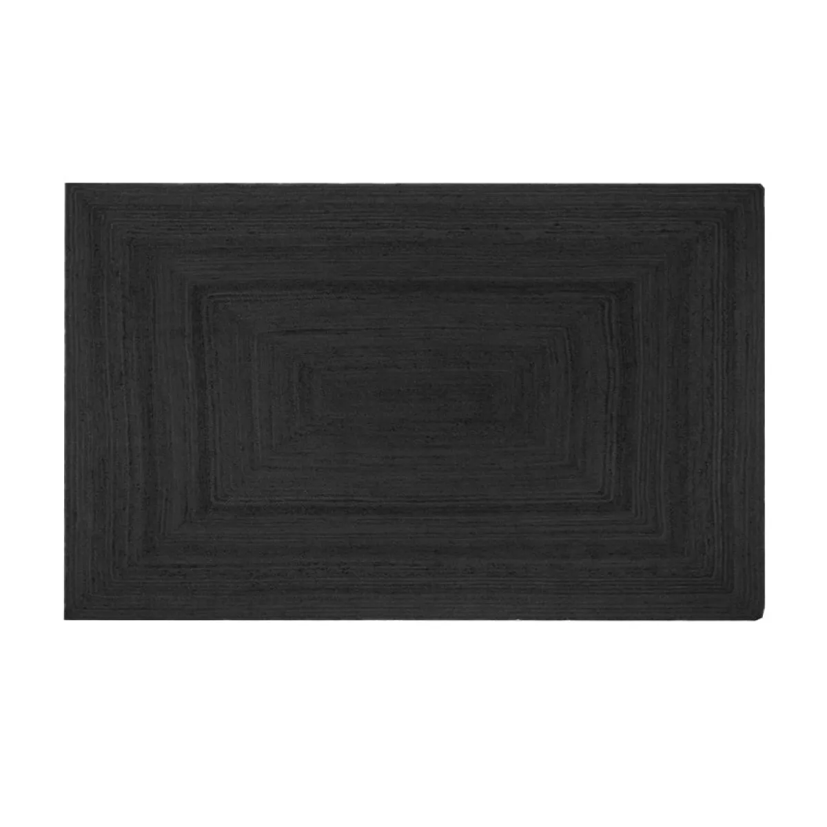 Nimara Alex tæppe - Sort jute 135x65* Jute Tæpper