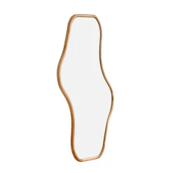 Nimara Angela organisk spejl med træramme i eg 100x50 cm* Spejle
