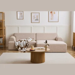 Nimara Arianna chaiselong sofa cream - Højrevendt* Sofaer