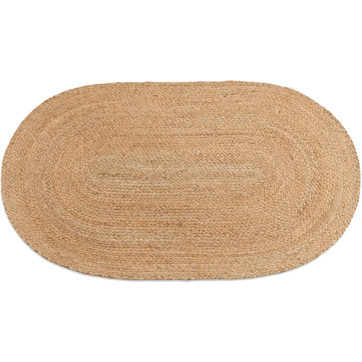 Nimara Arthur oval tæppe - Jute 70x120 cm* Jute Tæpper