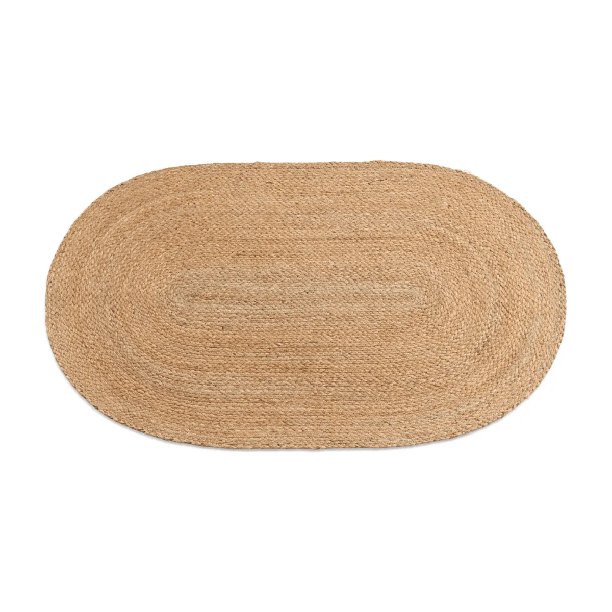 Nimara Arthur oval tæppe - Jute 50x70cm* Jute Tæpper