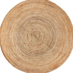 Nimara Arthur rundt tæppe - Jute Ø180 cm* Jute Tæpper