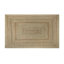 Nimara Arthur tæppe - Jute 90x60 cm* Jute Tæpper