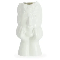 Nimara Asti keramik vase i hvid 19,8 cm* Vaser