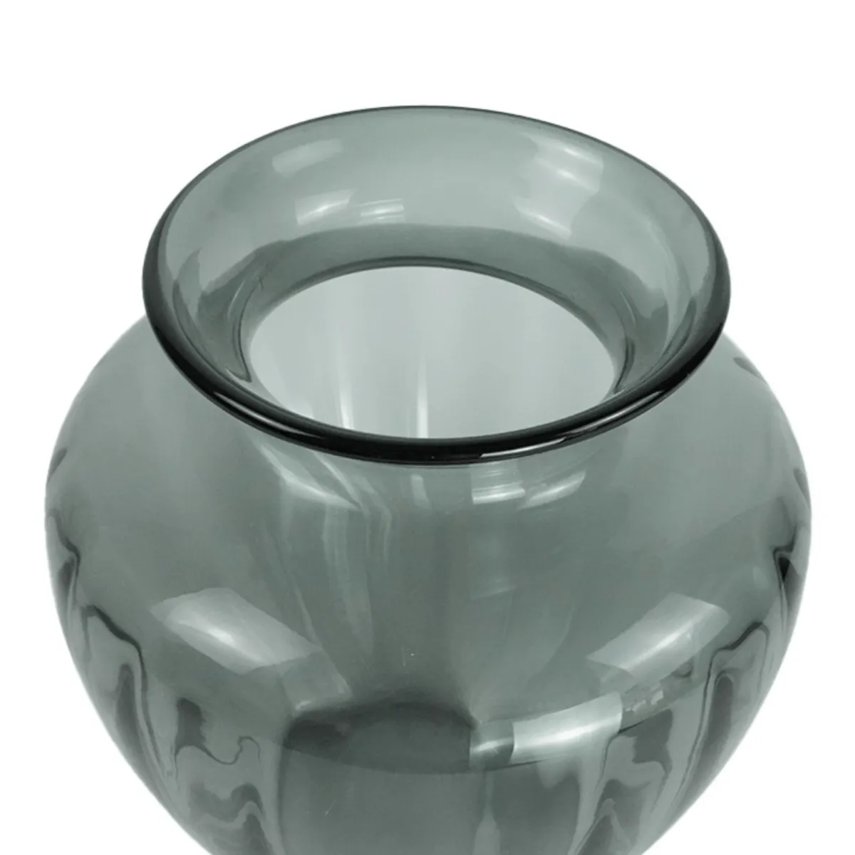 Nimara Bati glas vase i grå 27 cm* Vaser