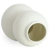 Nimara Becca bobleform keramik vase hvid 21 cm* Vaser