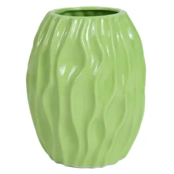 Nimara Betty keramik vase grøn 15,4 cm* Vaser