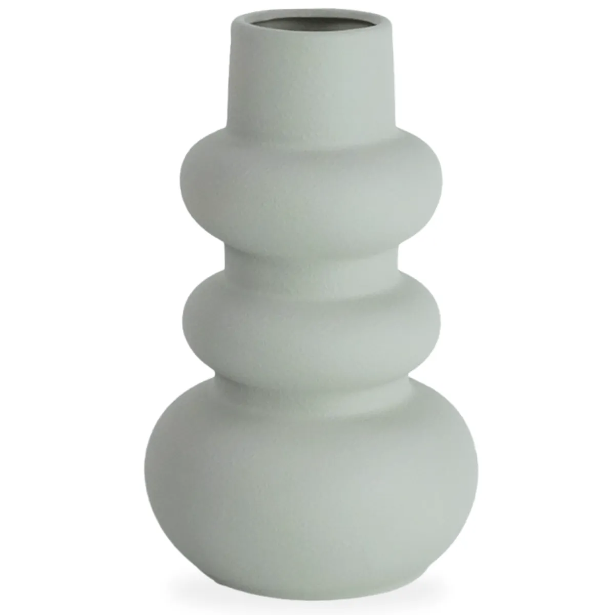 Nimara Billie keramik vase grå 24 cm* Vaser