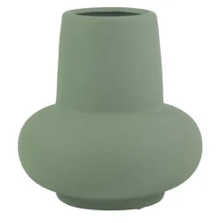 Nimara Birka keramik vase støvet grøn 15 cm* Vaser
