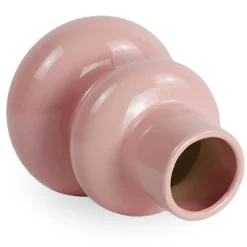 Nimara Bliss keramik vase lyserød 19,5 cm* Vaser