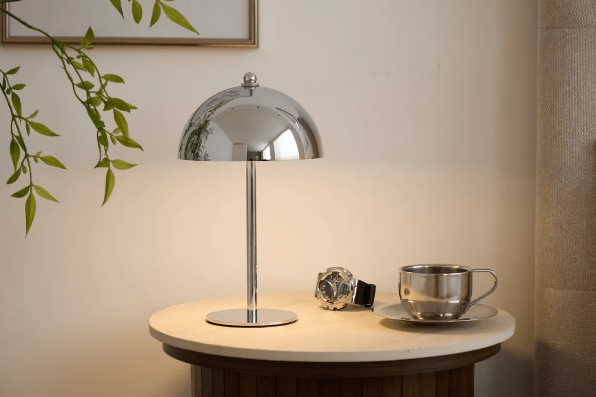 Nimara Bloom bordlampe Chrome* Bordlamper