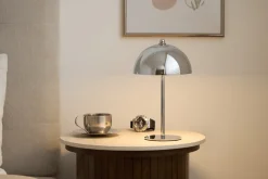 Nimara Bloom bordlampe Chrome* Bordlamper