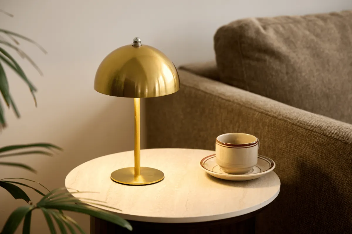 Nimara Bloom bordlampe Guld* Bordlamper