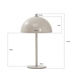 Nimara Bloom bordlampe Lyserød* Bordlamper