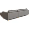 Nimara Brandy - Højrevendt og venstrevendt vendbar chaiselong sofa grå - L: 290 x D: 96 x H: 80 cm* Sofaer