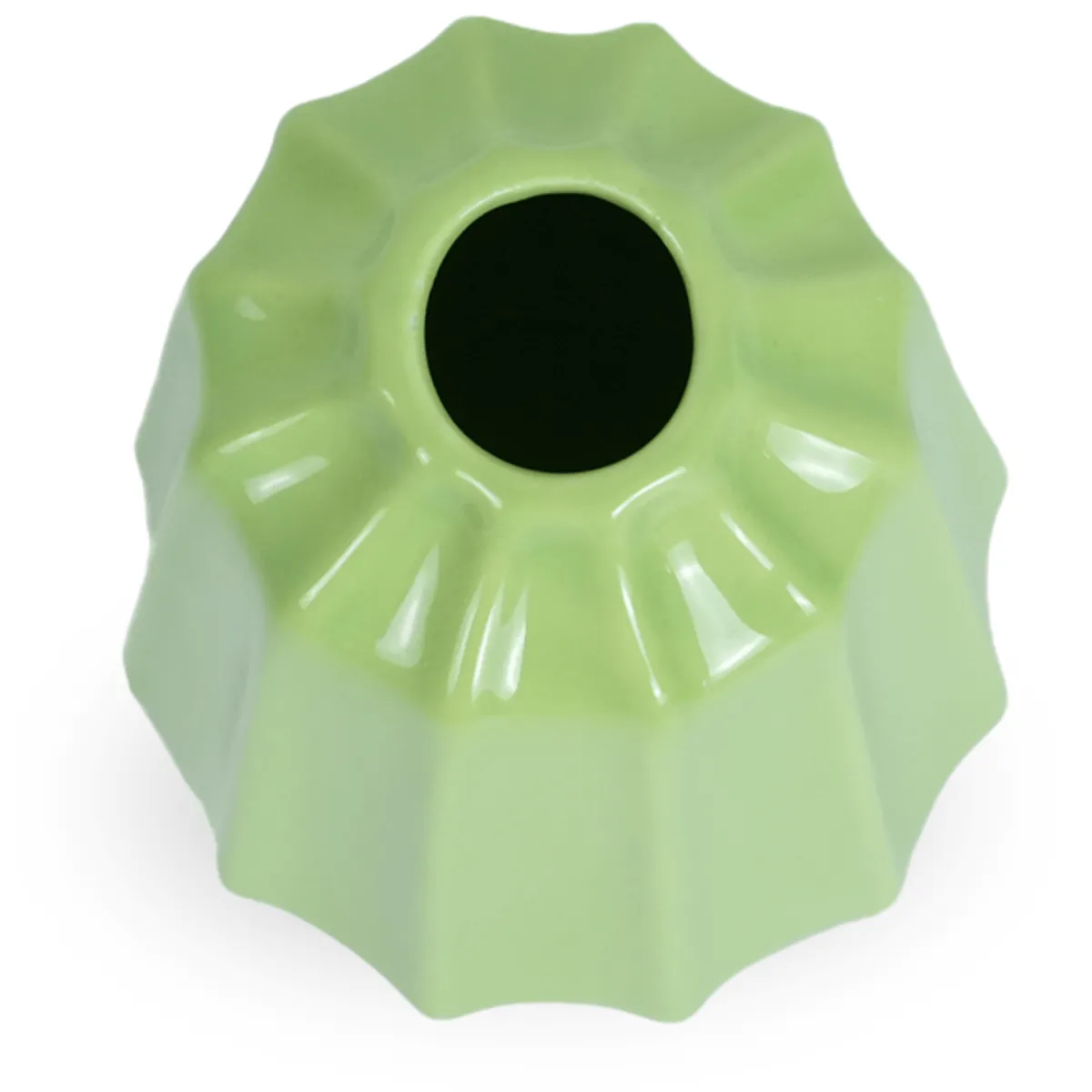 Nimara Caddi keramik vase grøn 15 cm* Vaser