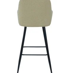 Nimara Carlo barstol - beige med armlæn 65 cm* Barstole