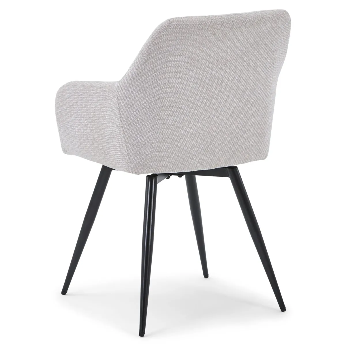 Nimara Carlo spisebordsstol - Beige polstret med drejefunktion 360 grader* Spisebordsstole|Skrivebordsstole