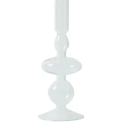 Nimara Chicka lysestage glas klar 21 cm* Lysestager