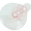 Nimara Chicka lysestage glas lyserød 21 cm* Lysestager