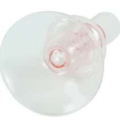 Nimara Chicka lysestage glas lyserød 21 cm* Lysestager