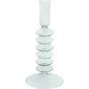 Nimara Chili lysestage glas grå 21 cm* Lysestager