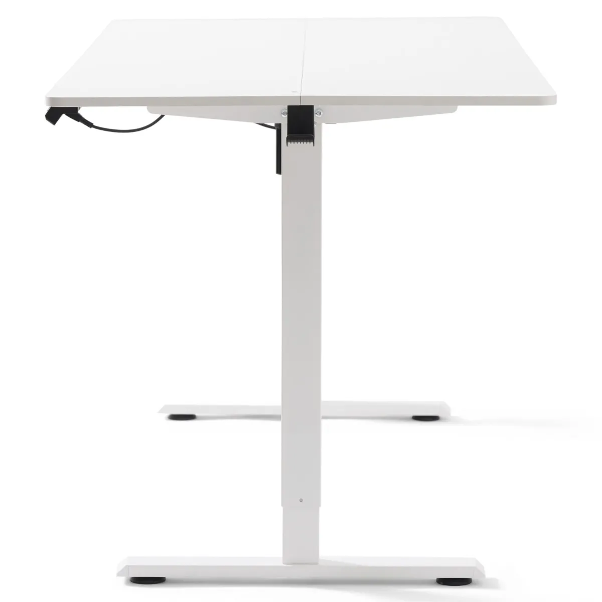 Nimara Damian hæve- og sænkebord skrivebord 160x80 cm i hvid* Skriveborde