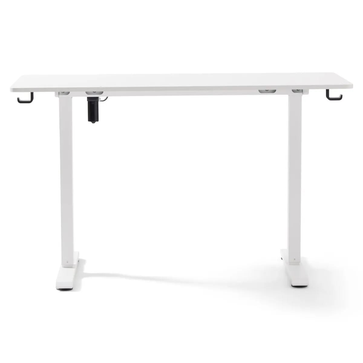 Nimara Damian hæve- og sænkebord skrivebord 115x60 cm i hvid* Skriveborde