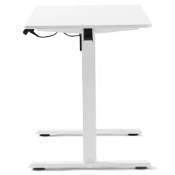 Nimara Damian hæve- og sænkebord skrivebord 115x60 cm i hvid* Skriveborde