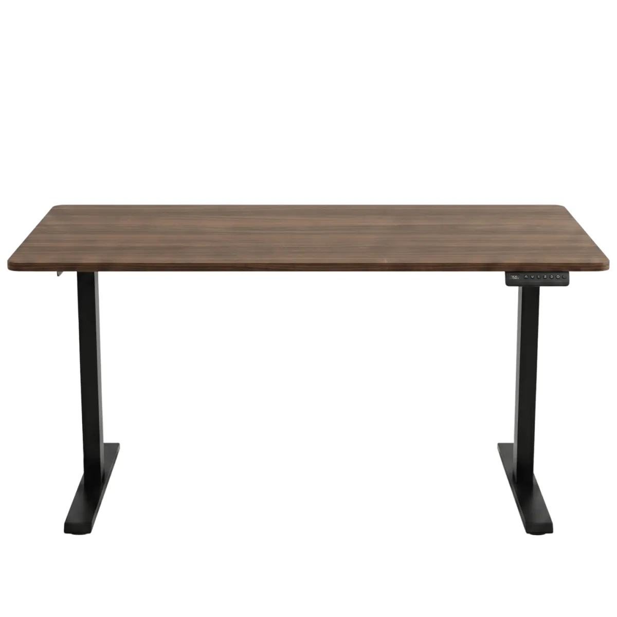 Nimara Damian hæve- og sænkebord skrivebord 160x80 cm i røget egefiner* Skriveborde