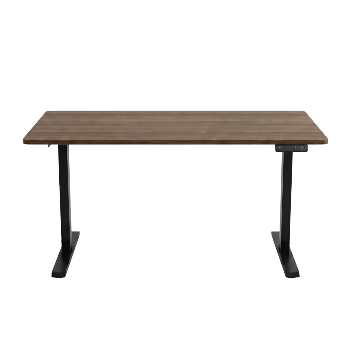 Nimara Damian hæve- og sænkebord skrivebord 115x60 cm i røget egefiner* Skriveborde