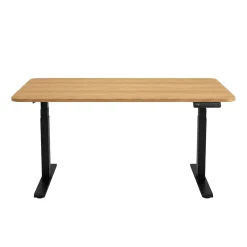 Nimara Damian hæve- og sænkebord skrivebord 115x60 cm i egefiner* Skriveborde