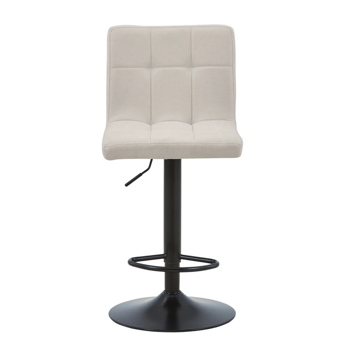 Nimara Diana - beige justerbar barstol med drejefunktion 360 grader* Spisebordsstole|Barstole
