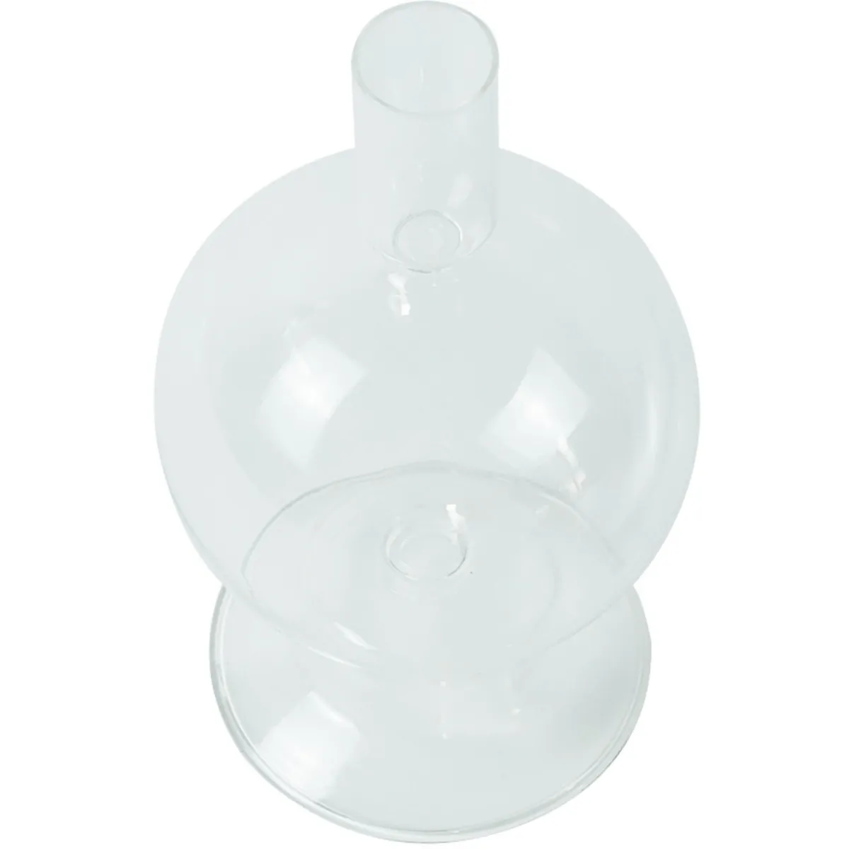 Nimara Effi glas lysestage klar 20 cm* Lysestager