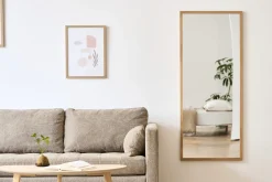 Nimara Elvira spejl 120x50 cm med træramme i eg* Spejle