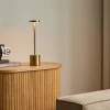 Nimara Elvis LED bordlampe guld* Bordlamper