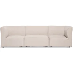 Nimara Emilia modulsofa i beige med 3 moduler L: 243 x D: 79 cm x H: 72 cm* Sofaer