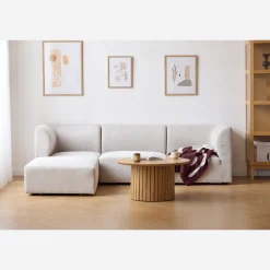 Nimara Emilia modulsofa i beige med 3 moduler L: 243 x D: 79 cm x H: 72 cm* Sofaer