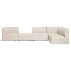 Nimara Emilia modulsofa i beige 4 moduler med højre- og venstrevendt chaiselong L: 328 X D: 158 X H: 72 cm* Sofaer