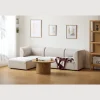 Nimara Emilia modulsofa i beige 3 moduler højre- og venstrevendt chaiselong L: 243 X D: 158 X H: 72 cm* Sofaer
