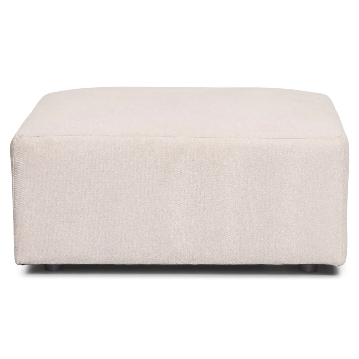 Nimara Emilia puf i beige L: 79 X D: 79 X H: 39 cm* Sofaer|Puffer