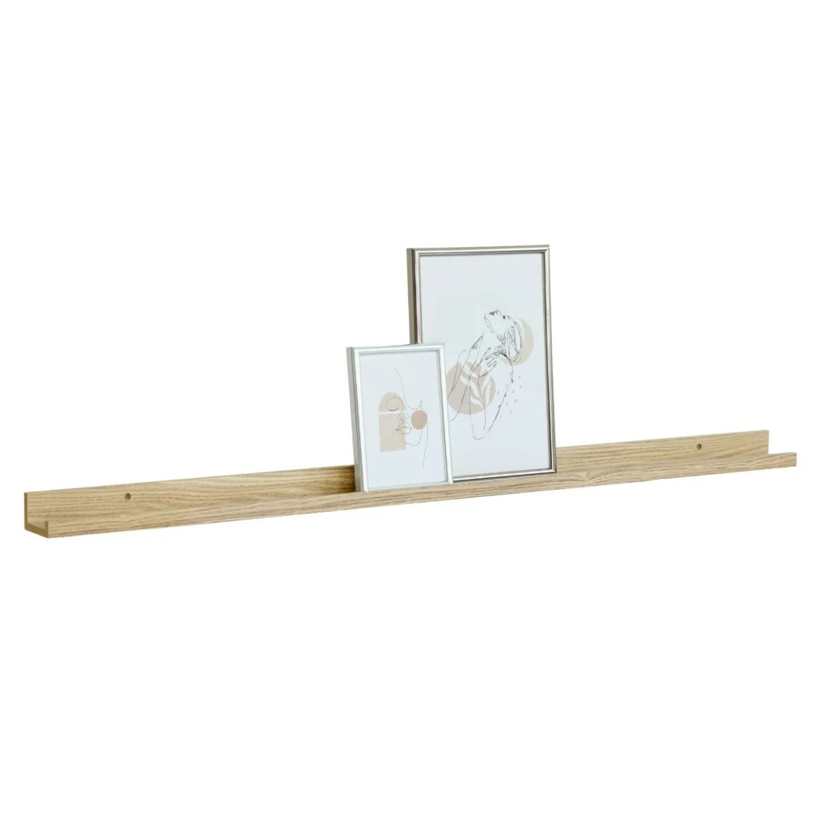 Nimara Emmie billedhylde eg 115x7 cm* Hylder|Opbevaring Til Stuen