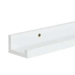 Nimara Emmie billedhylde hvid 60x7 cm* Hylder|Opbevaring Til Stuen