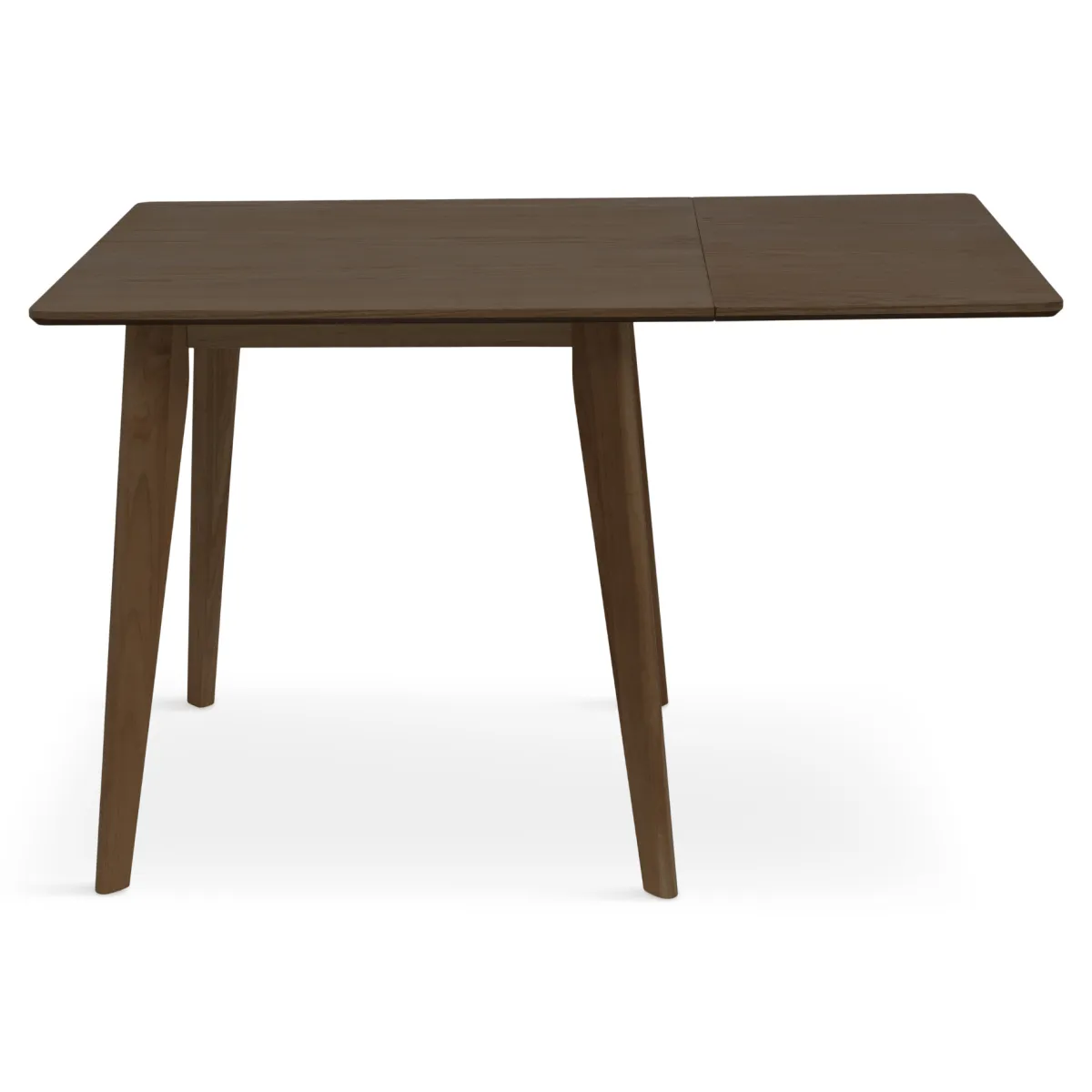 Nimara Ezra - Røget Eg klap ud spisebord med tillægsplader i lakeret egefiner - 80/120 x 80 cm* Spiseborde