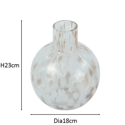 Nimara Fanny glasvase hvid 23 cm* Vaser