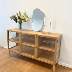 Nimara Felicia Organisk spejl uden ramme 60 x 39 cm* Spejle