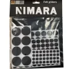 Nimara Filtpuder/møbelpuder til gulvbeskyttelse (125 stk/pk)* Filtsko
