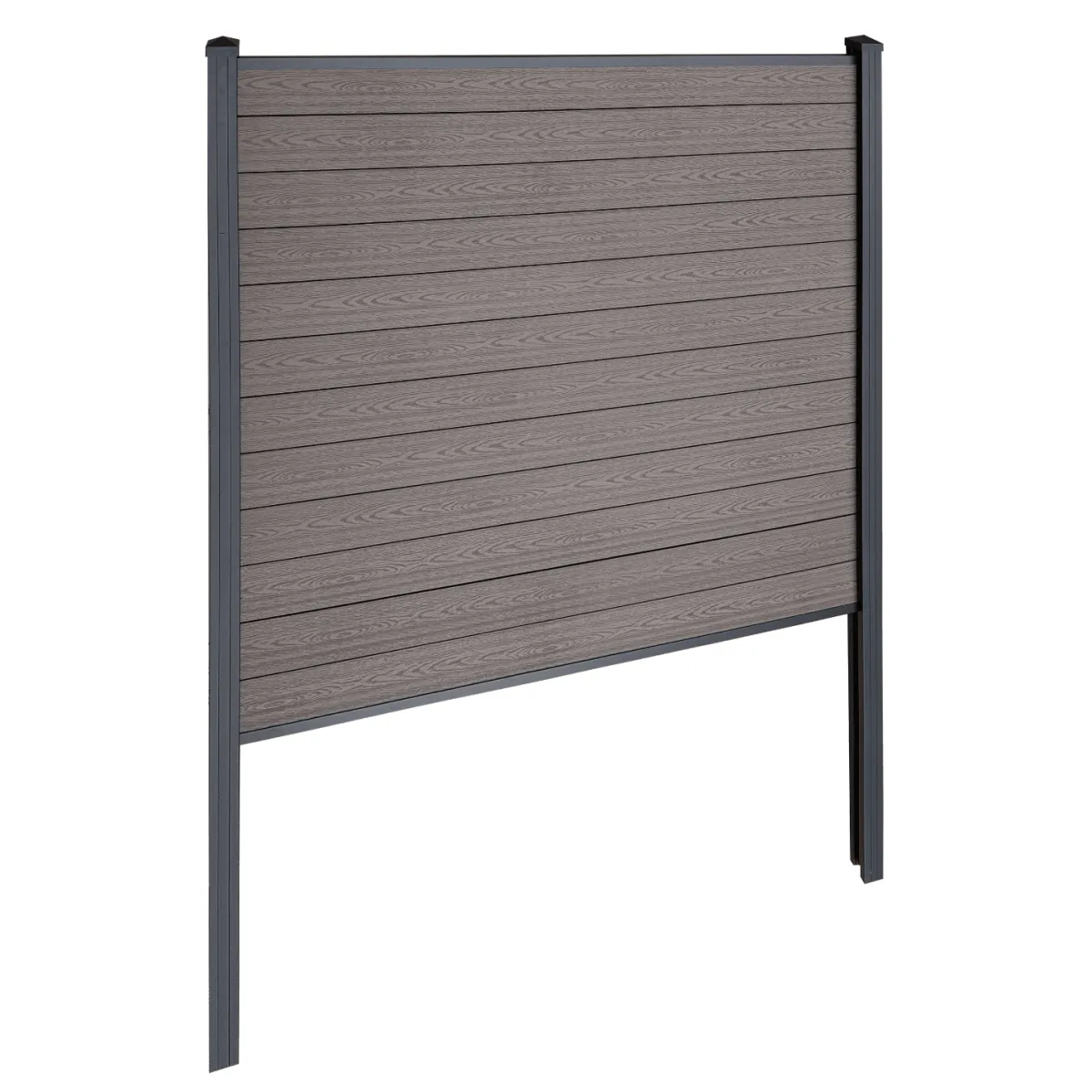 Nimara Finley komposithegn startmodul - H: 180 x L: 185 cm - Brun* Komposithegn - H: 180 X L: 185 Cm|Komposithegn - Brun